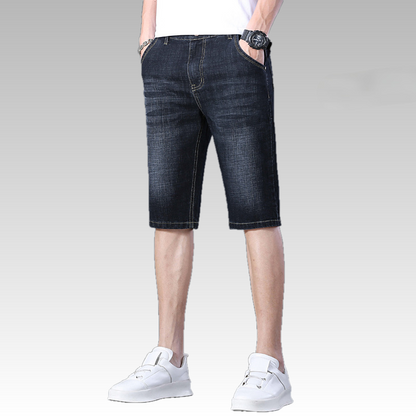 🩳 50 % RABATT NU! ⏰ Herr lätta denim-shorts – andningsbara, luftiga & perfekta för varma sommardagar, sval & bekväm hela dagen ☀️