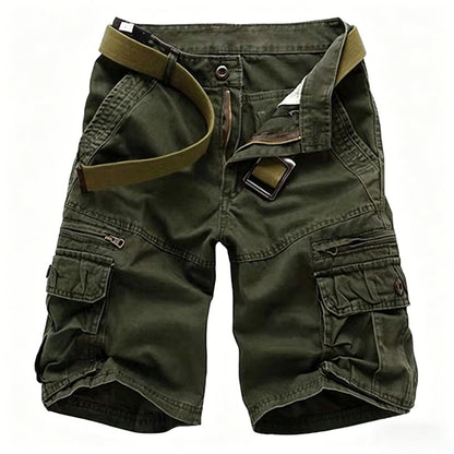🩳 50% RABATT! 🔧 Herr knälånga taktiska arbetshorts – Slitstarka, många fickor & perfekta för bygg, jakt eller friluftsliv 🔥