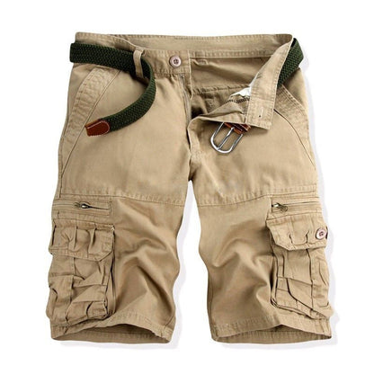🩳 50% RABATT! 🔧 Herr knälånga taktiska arbetshorts – Slitstarka, många fickor & perfekta för bygg, jakt eller friluftsliv 🔥