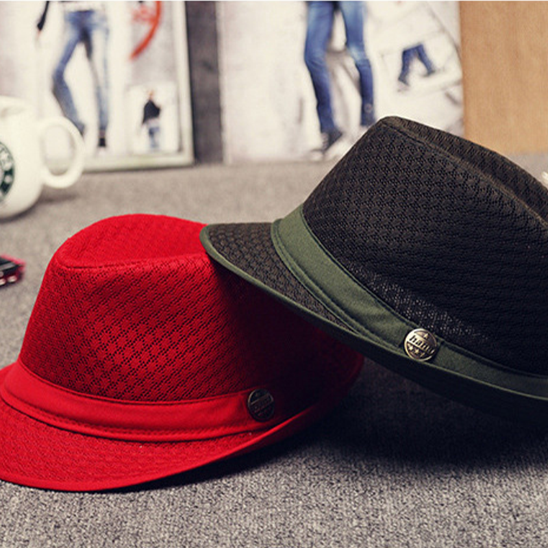 👒 50% RABATT NU!☀️ Klassisk Andningsbar Solskyddshatt – Lätt Mesh & Svettabsorberande – Utomhus Fedora Cap 🌬️