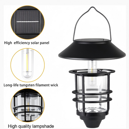 💡Lysa upp din trädgård💡 Soldriven Hängande Lykta !