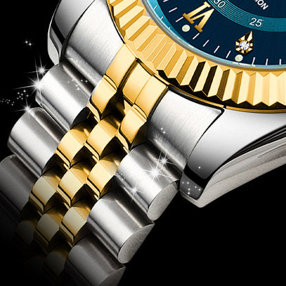 ⌚ BEGRÄNSAD TID 50% RABATT! ✨ Herr Affärsarmbandsur – Kvarts, Rostfritt Stål, 8 Färger 🤵