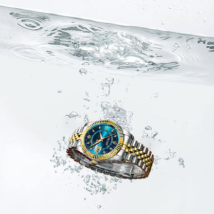⌚ BEGRÄNSAD TID 50% RABATT! ✨ Herr Affärsarmbandsur – Kvarts, Rostfritt Stål, 8 Färger 🤵