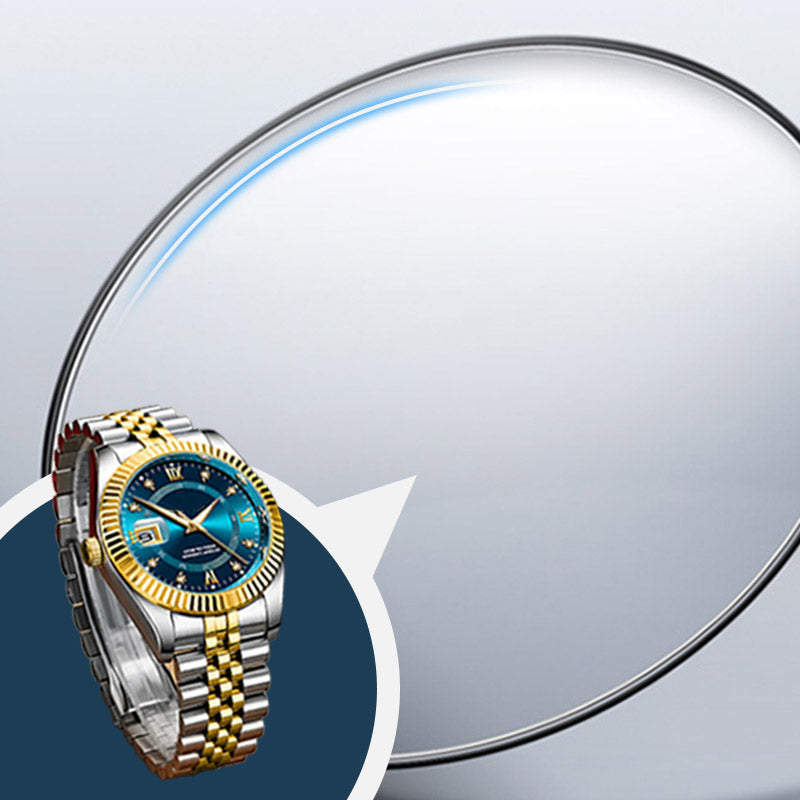 ⌚ BEGRÄNSAD TID 50% RABATT! ✨ Herr Affärsarmbandsur – Kvarts, Rostfritt Stål, 8 Färger 🤵
