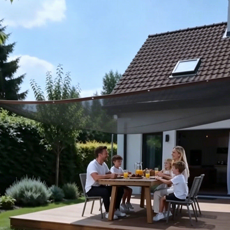 ☀️ 50% RABATT NU! 🛡️ UV-Bestandig Skyggeseil – Andningsbart, Kjølende & Høykvalitetsvevd – Perfekt for Hage, Terrasse eller Balkong 🏡