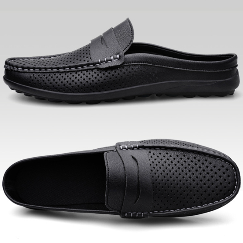 🔥 50% RABATT på utvalda produkter🎉Andningsbara slip-on vardagsskor för herr