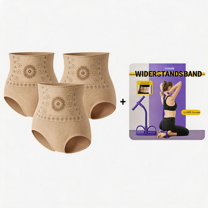 💥 BEGRÄNSAT ERBJUDANDE: 50 % rabatt 👙 Höga midja shaping shorts för damer 🔥 slätar ut, lyfter & ger snygg silhuett ✨