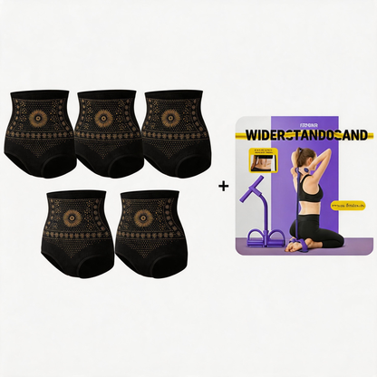 💥 BEGRÄNSAT ERBJUDANDE: 50 % rabatt 👙 Höga midja shaping shorts för damer 🔥 slätar ut, lyfter & ger snygg silhuett ✨