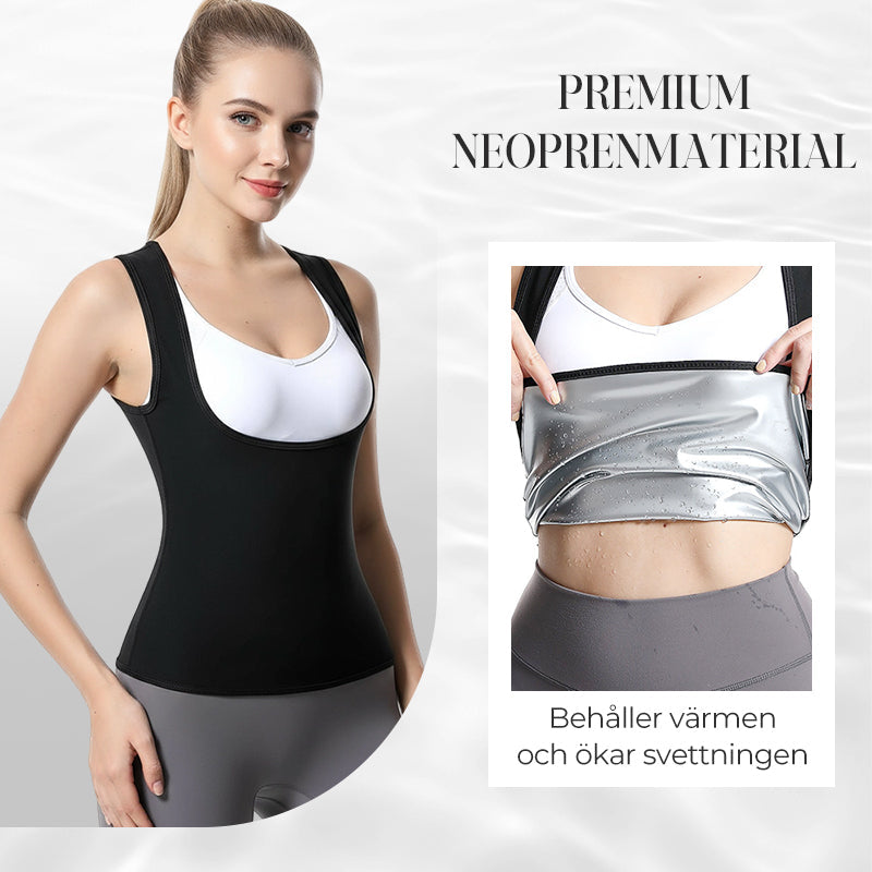 🔥👙 Fettförbrännande Bastuväst för Kvinnor – Öka Svettningen, Forma Midjan & Maximera Dina Träningsresultat