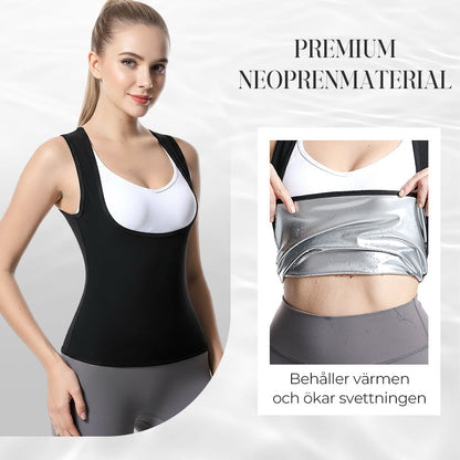 🔥👙 Fettförbrännande Bastuväst för Kvinnor – Öka Svettningen, Forma Midjan & Maximera Dina Träningsresultat