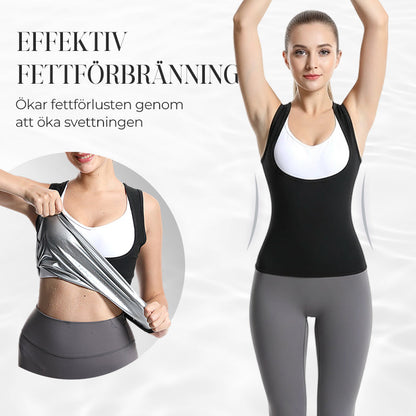 🔥👙 Fettförbrännande Bastuväst för Kvinnor – Öka Svettningen, Forma Midjan & Maximera Dina Träningsresultat