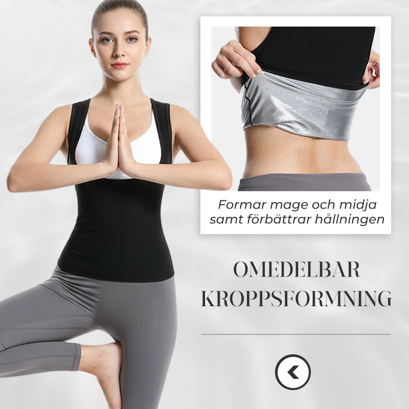 🔥👙 Fettförbrännande Bastuväst för Kvinnor – Öka Svettningen, Forma Midjan & Maximera Dina Träningsresultat