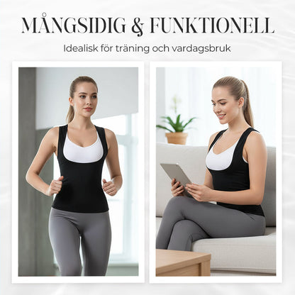 🔥👙 Fettförbrännande Bastuväst för Kvinnor – Öka Svettningen, Forma Midjan & Maximera Dina Träningsresultat
