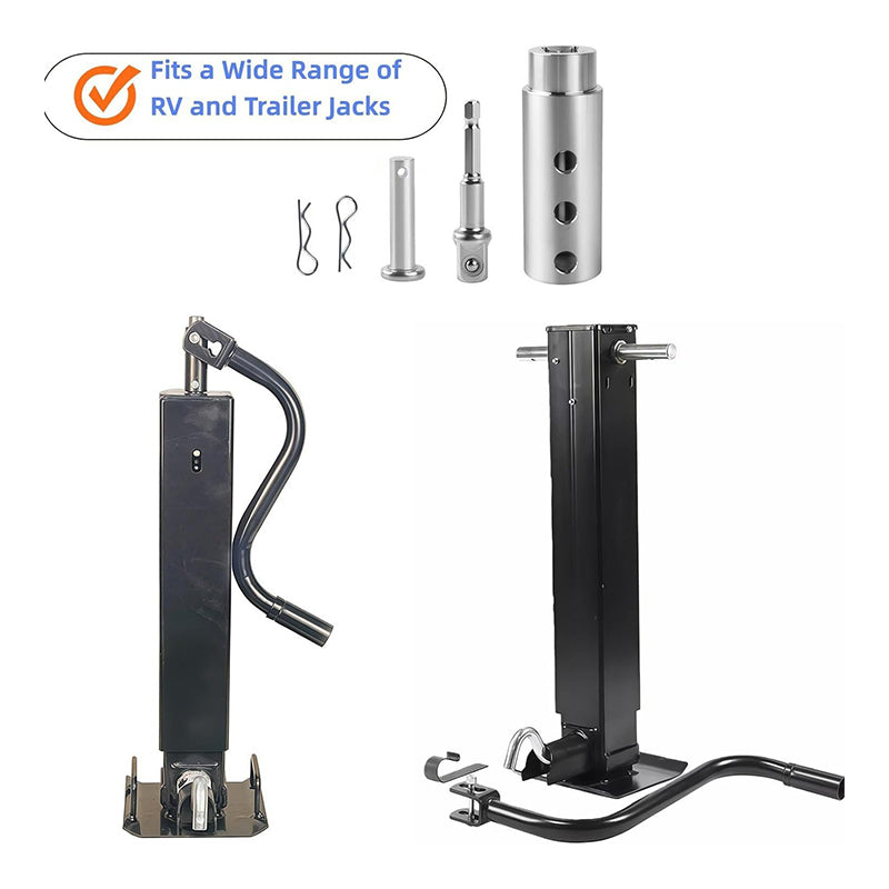 🏆🔩 50 % RABATT 🔩 Utrustning för släpvagnsdome med borradapter