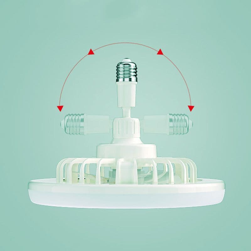 💡 Nu 50% RABATT! ✨ LED-takfläkt med Fjärrkontroll – Tystgående, 3 Ljuslägen, Energisparande 🌀
