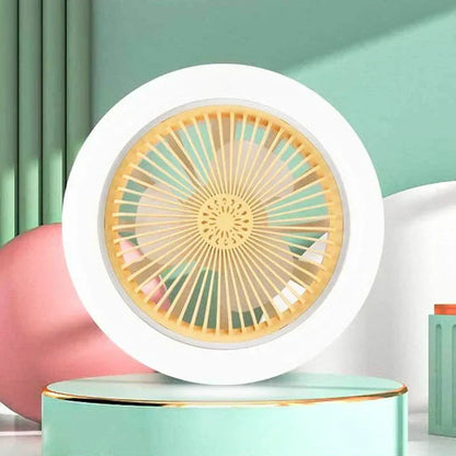 💡 Nu 50% RABATT! ✨ LED-takfläkt med Fjärrkontroll – Tystgående, 3 Ljuslägen, Energisparande 🌀