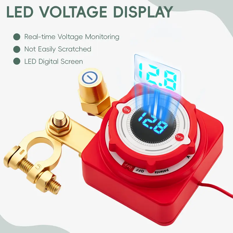 ⏳Begränsad tid – 57% rabatt⏰12V/24V Batterifrånskiljare med fjärrkontroll – automatiskt skydd mot urladdning, ultralåg förbrukning & läckagevarning 🔋🛡️
