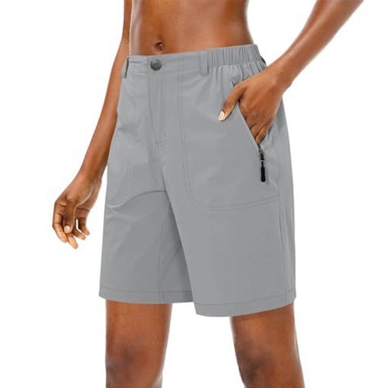 Snabbtorkande vandringsshorts för damer med fickor