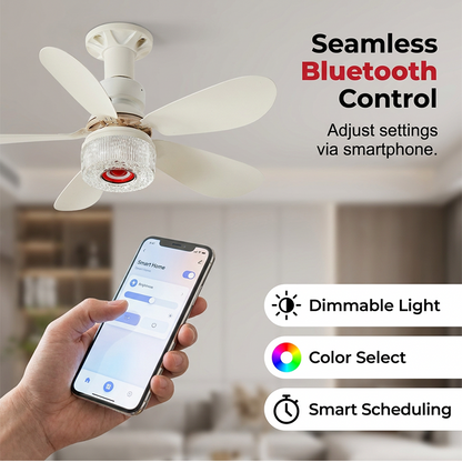 🔥🎁 NYHET – 50 % RABATT! ✨ 3-i-1 takfläkt med belysning & Bluetooth-högtalare 🔊💡 – smart komfort för ditt hem, enkel installation