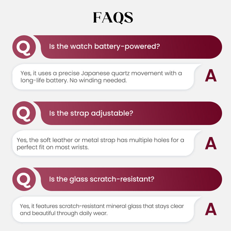 ⌚ BEGRÄNSAD TID 50% RABATT! ✨ Dam Oval Kvartsur – Elegant, Minimalistisk, Delikat 💫