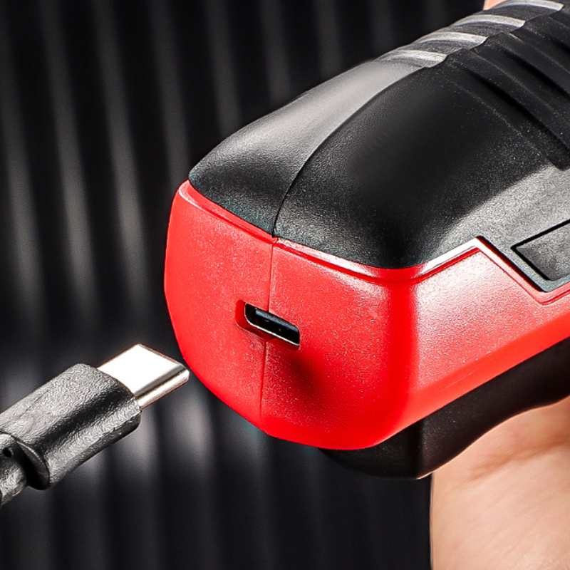 Sladdlösa elektriska saxar för tyg