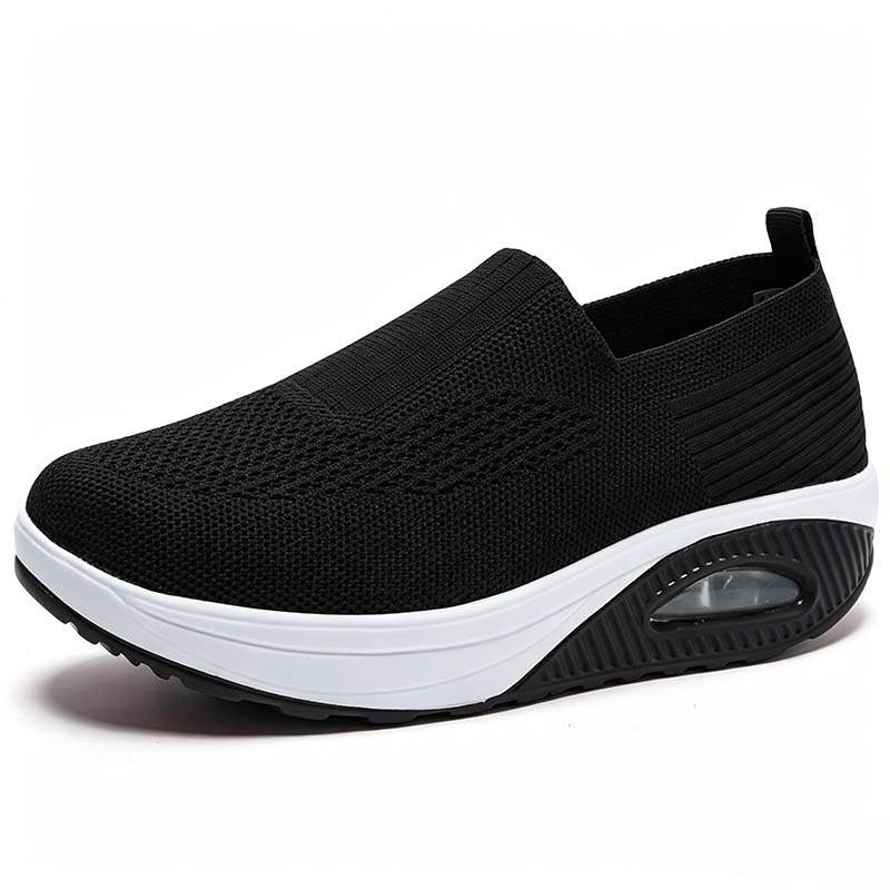 👟 50% RABATT NU! 💨 Luftkuddade Slip-On Promenadskor – Andningsbart Mesh, Stötdämpande & Lättvikt – Perfekta För Dagliga Promenader, Resor & Långa Stående Arbetsdagar 🦶