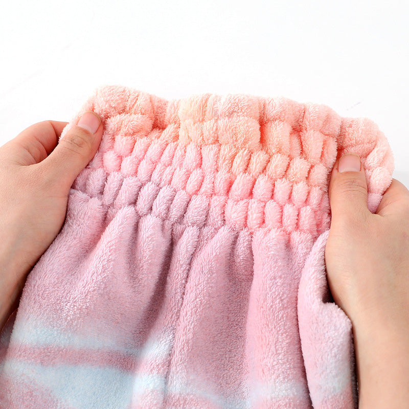 Superabsorberande hårhandduk