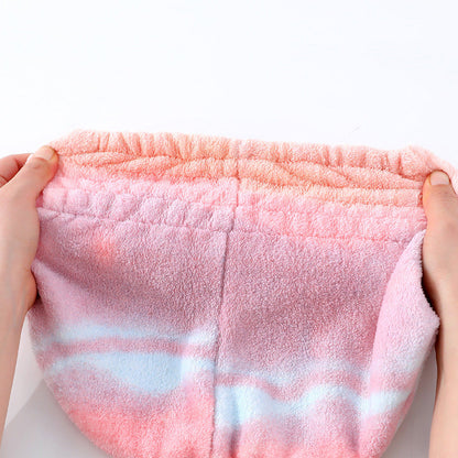 Superabsorberande hårhandduk