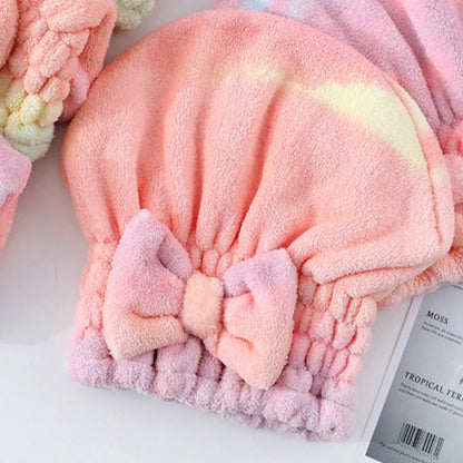 Superabsorberande hårhandduk