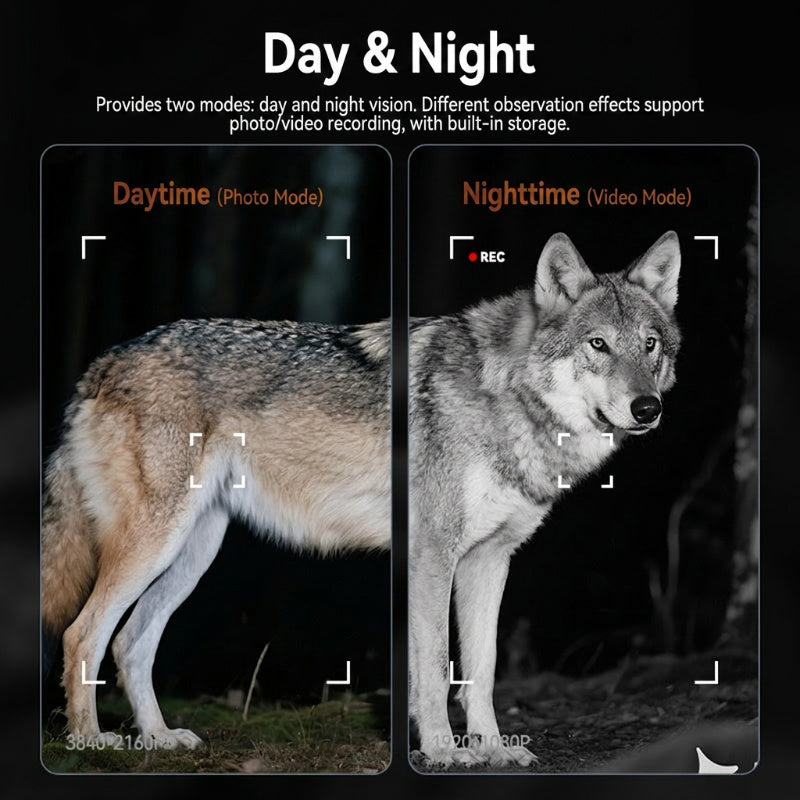 🔭 BEGRÄNSAD TID: 50 % RABATT! 🌙 800 m HD-kikare med mörkerseende – 4K-skärpa, dag-/nattläge, kraftfull IR ⚡