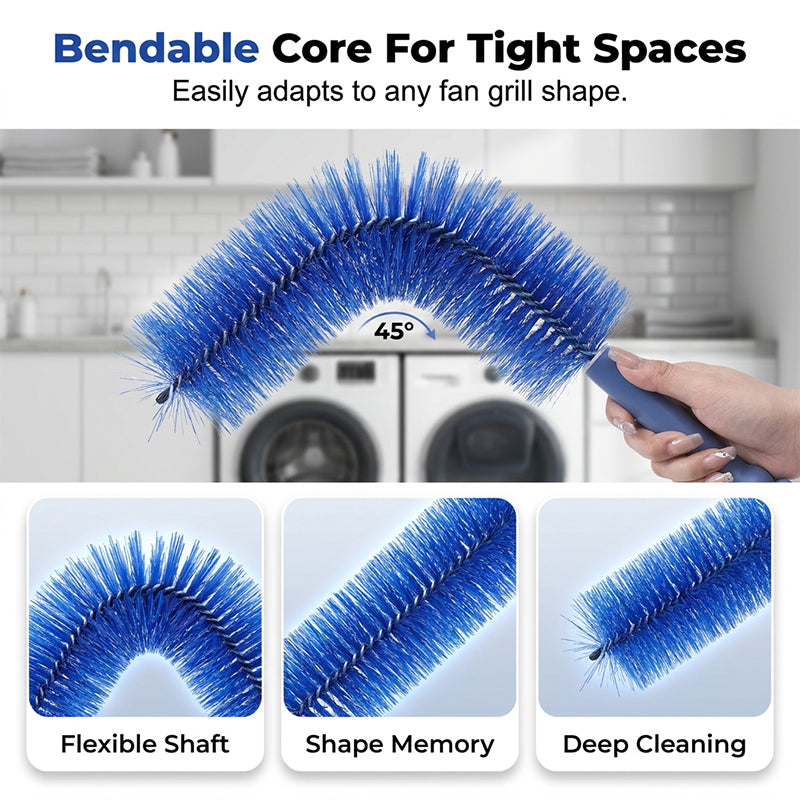 🧹 BEGRÄNSAD TID – KÖP 1, FÅ 1 GRATIS! ✨ 360° flexibel rengöringsborste – böjbar, täta borst & allomfattande räckvidd, når överallt 🔄