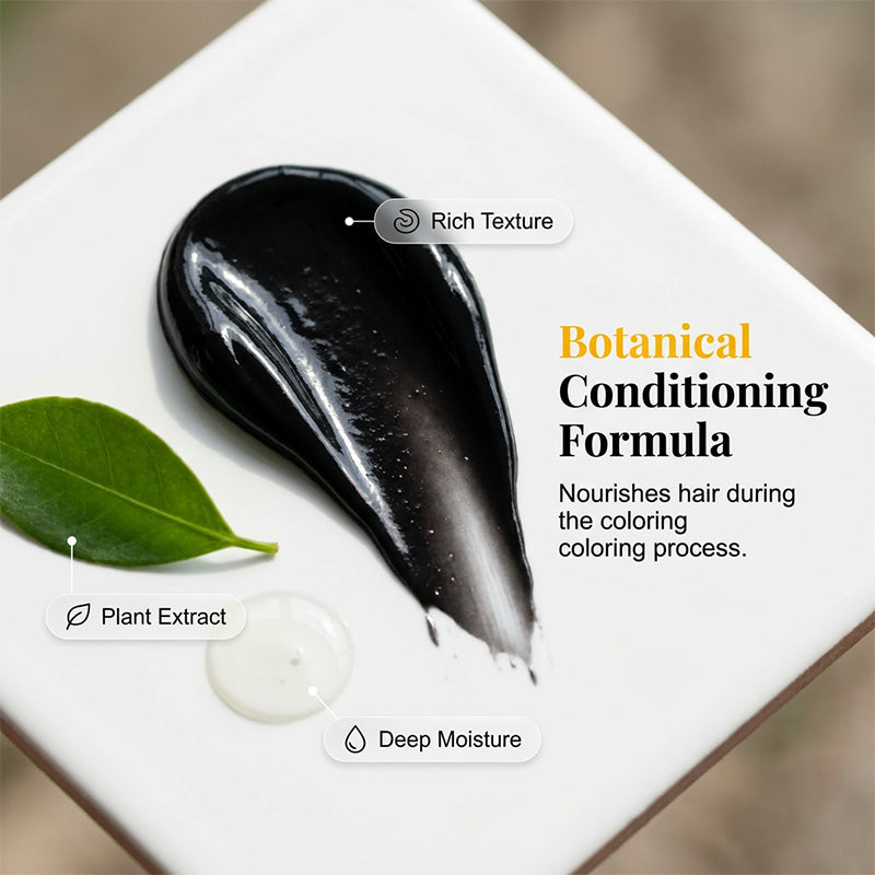 📢 Mittesäsongrea: 50% rabatt – endast under begränsad tid ⏰ Skonsam Växtbaserad Kamhårfärg – Naturlig Färg, Enkel Applicering 🌿