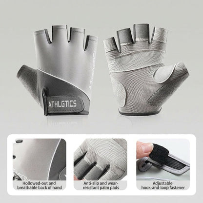 🧤 50% RABATT! ✨ Halkfria träningshandskar – Andningsbart material, vadderad handflata & handledsstöd – Perfekt för gym, styrketräning eller friluftsliv – förbättrar greppet och skyddar händerna 🏋️‍♂️