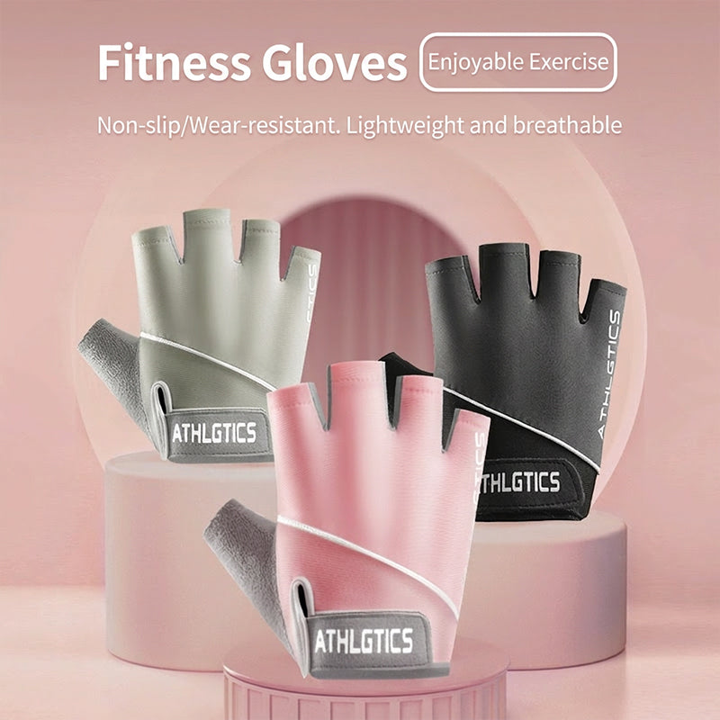 🧤 50% RABATT! ✨ Halkfria träningshandskar – Andningsbart material, vadderad handflata & handledsstöd – Perfekt för gym, styrketräning eller friluftsliv – förbättrar greppet och skyddar händerna 🏋️‍♂️