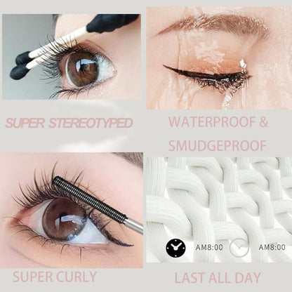 Volymgivande, förlängande och böjande mascara