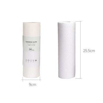 🧼 50 % RABATT NU! ✨ Engångsduk – passar alla ytor och lämnar inga repor – luddfri, absorberande och perfekt för glas, skärmar eller köket – släng efter användning 🗑️