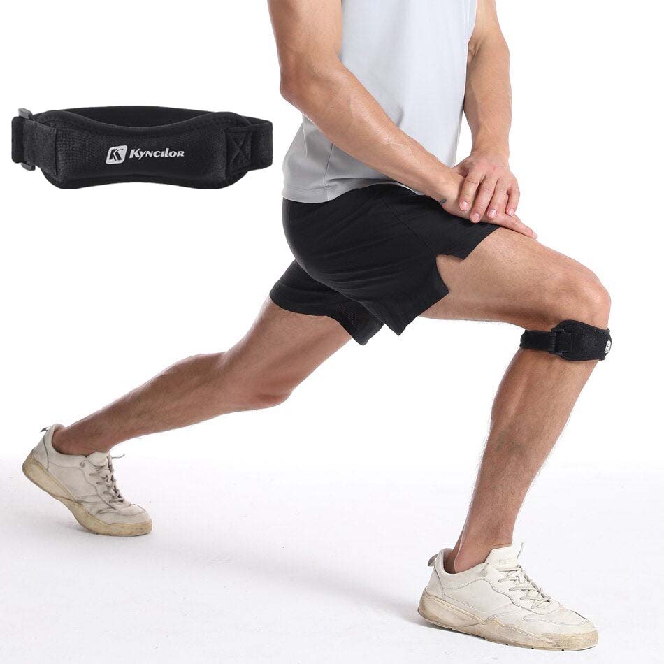 🦵 50 % RABATT JUST NU! 🏃 Sportknäskydd – Justerbara remmar och andningsbart neopren – Lindrar knäsmärta och stabiliserar knäskålen – perfekt för löpning, gymmet eller vardagsbruk 💪