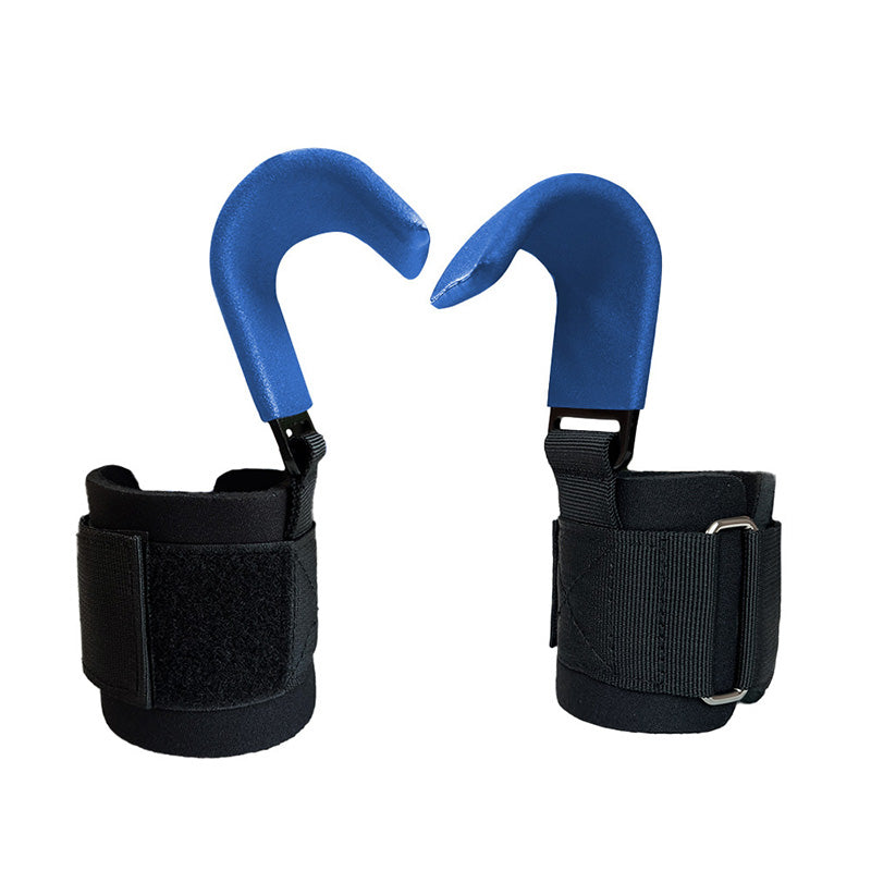 2 st tunga lyftkrokar med handledsrem