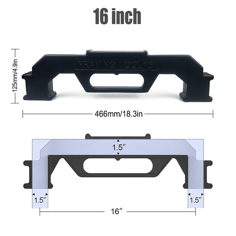🔥🎁Nyhet 50 % RABATT🔥Verktyg för layout av ramställ i aluminiumlegering