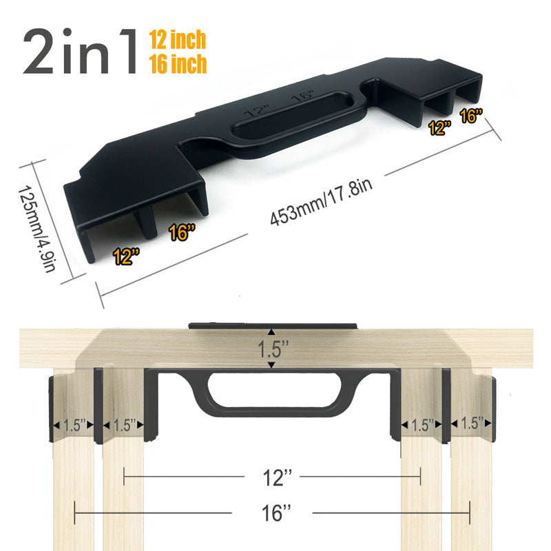 🔥🎁Nyhet 50 % RABATT🔥Verktyg för layout av ramställ i aluminiumlegering