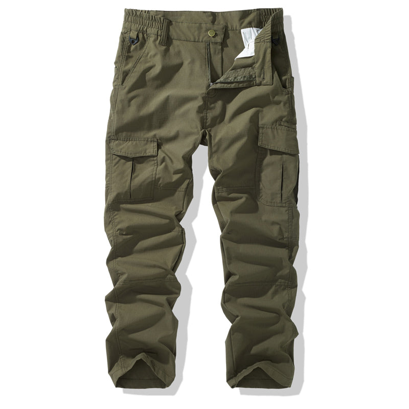 👖 50% RABATT NU! ⛰️ Menns Taktiske Cargobukser – Multi-Lommer, Ripstop Stoff & Fleksibel Midje – Bygget for Arbeid, Tur & Daglig Bruk 🔧