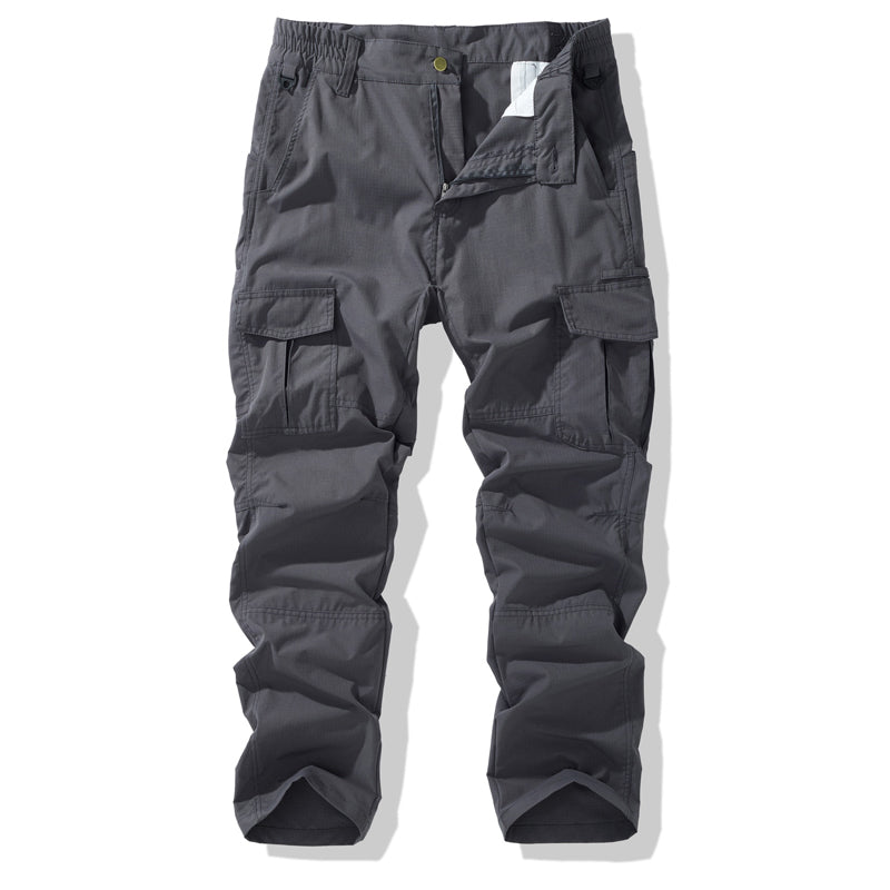 👖 50% RABATT NU! ⛰️ Menns Taktiske Cargobukser – Multi-Lommer, Ripstop Stoff & Fleksibel Midje – Bygget for Arbeid, Tur & Daglig Bruk 🔧
