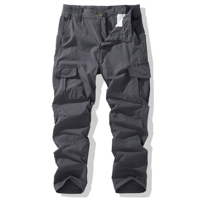 👖 50% RABATT NU! ⛰️ Menns Taktiske Cargobukser – Multi-Lommer, Ripstop Stoff & Fleksibel Midje – Bygget for Arbeid, Tur & Daglig Bruk 🔧