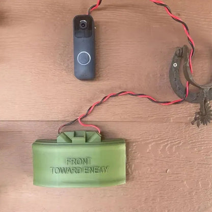 Grönt skämtleksak i oregelbunden form