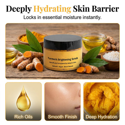 🛁50 % RABATT🧴 Kroppsskrubb med gurkmeja för ljusare hud | Exfoliering med naturligt havssalt · Näring med jojobaolja · Minskar ojämn hudton · Kan användas både till ansikte och kropp