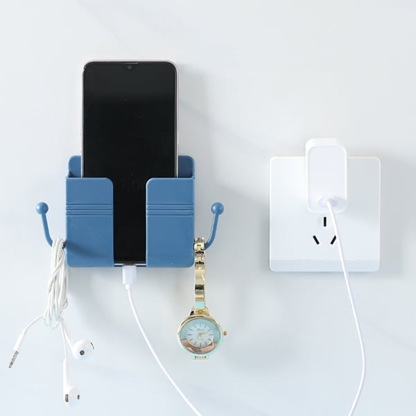🔥 61% RABATT 📱 Fjärrkontroll & mobiltelefon väggförvaring ✨ Smart kontakt-vägghållare – organiserat, snyggt & praktiskt i hemmet 🏡