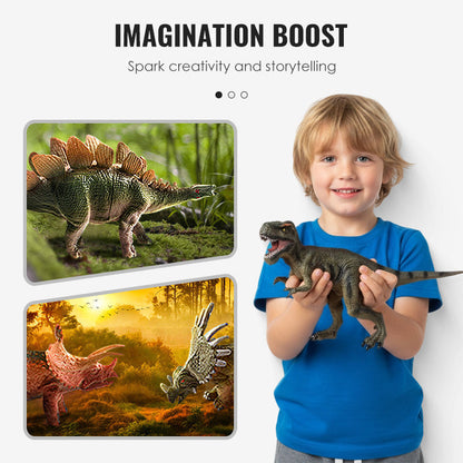 🦖 Leksaken som städar undan själv – Förvaringslåda i form av ett T-Rex-huvud med 12 verklighetstrogna dinosaurier. 50 % rabatt. Lager i Storbritannien