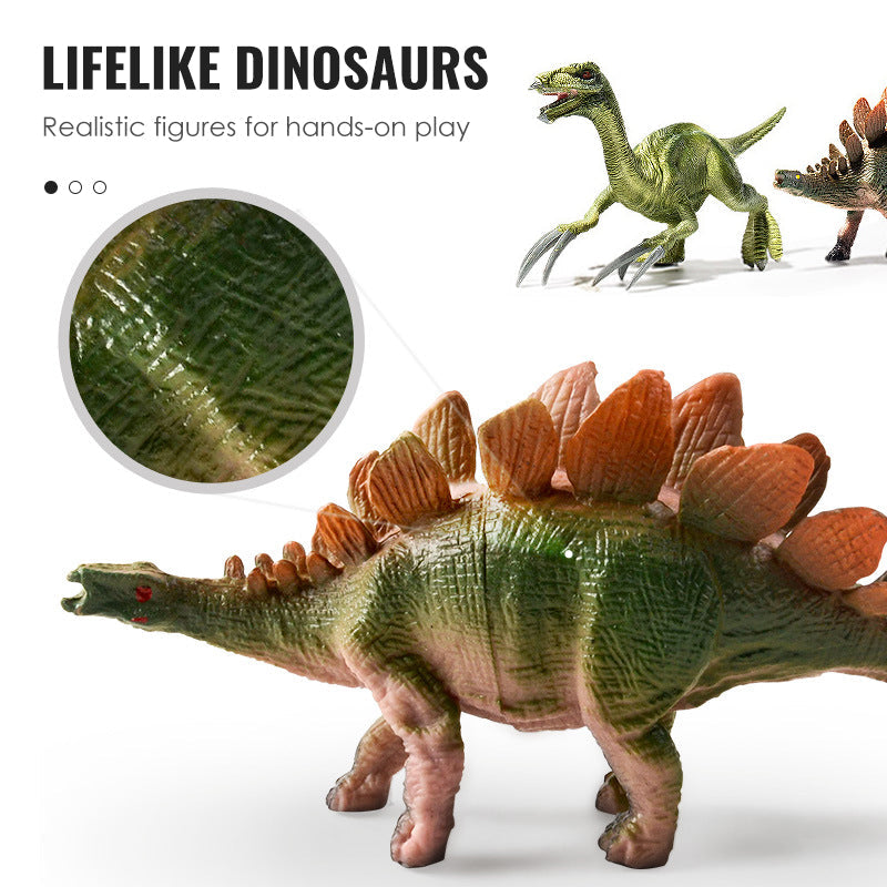 🦖 Leksaken som städar undan själv – Förvaringslåda i form av ett T-Rex-huvud med 12 verklighetstrogna dinosaurier. 50 % rabatt. Lager i Storbritannien