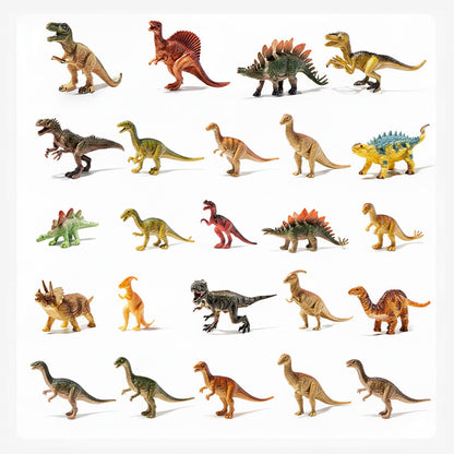 🦖 Leksaken som städar undan själv – Förvaringslåda i form av ett T-Rex-huvud med 12 verklighetstrogna dinosaurier. 50 % rabatt. Lager i Storbritannien