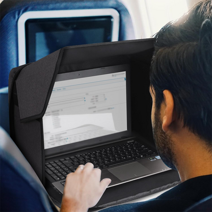 💼 50% RABATT NU! 🛡️ 2-i-1 Laptopväska med Antireflexskydd – Blockerar Solljus, Skyddar Integriteten & Passar 14-16" Laptops ✨